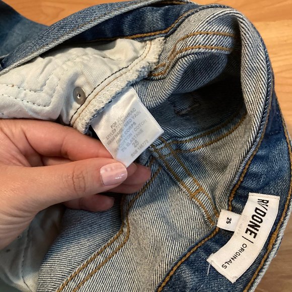 RE/DONE Originals comfort high rise ankle crop 25 - Picture 4 of 9